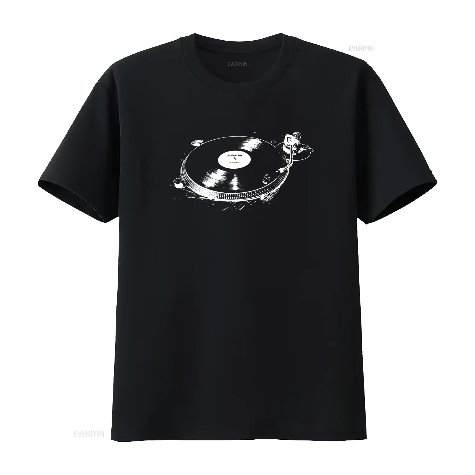 Turning Gouge Set - クラシックヒップホップターンテーブルアートDJテクニクス1200 MPCミキサービニールレコードTシャツヴィンテージウォッシュドトップ普段着オム
