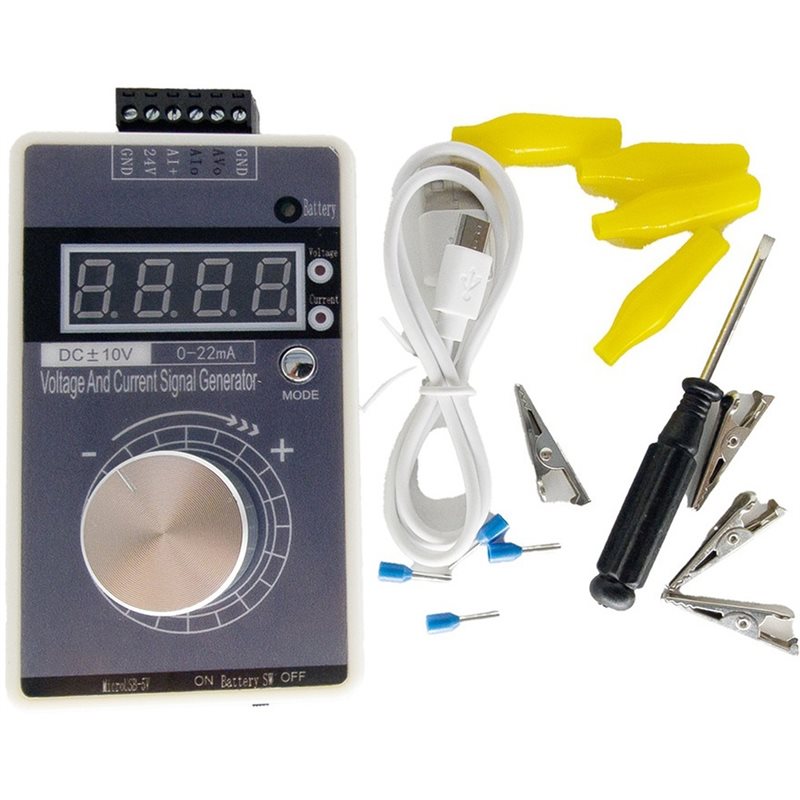 Woodworking Simulator - ABRU-PWM電圧源 DC 0-10V 0-22mA ハンドヘルド信号発生器 電流シミュレーター