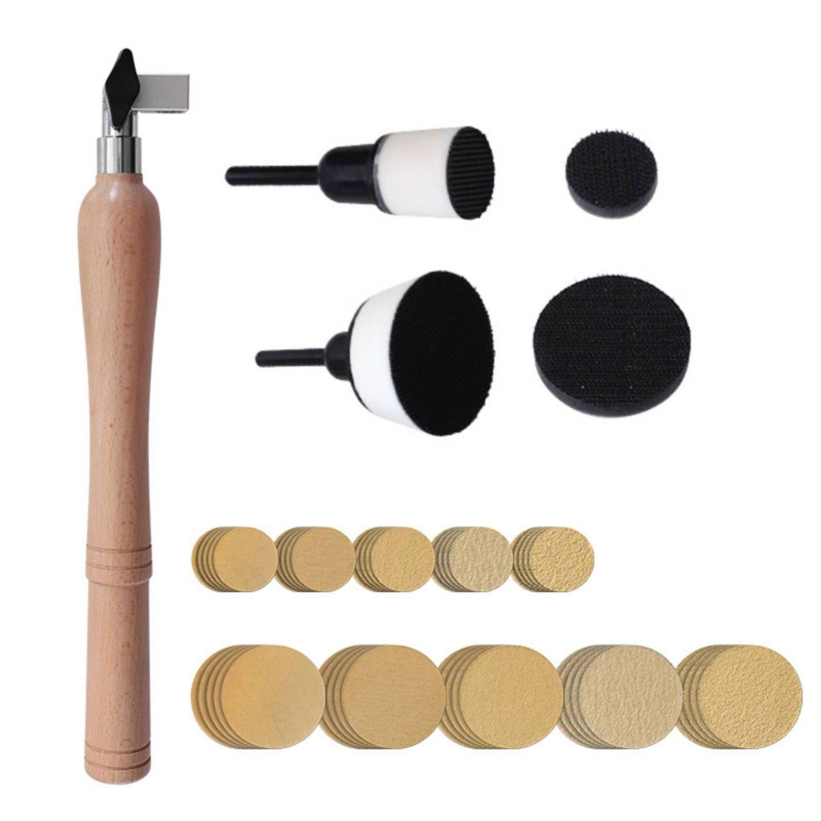 手持ち式サンディングディスク 木製ボウルサンダーキット 旋盤 - Woodworking Kit のレビューと価格