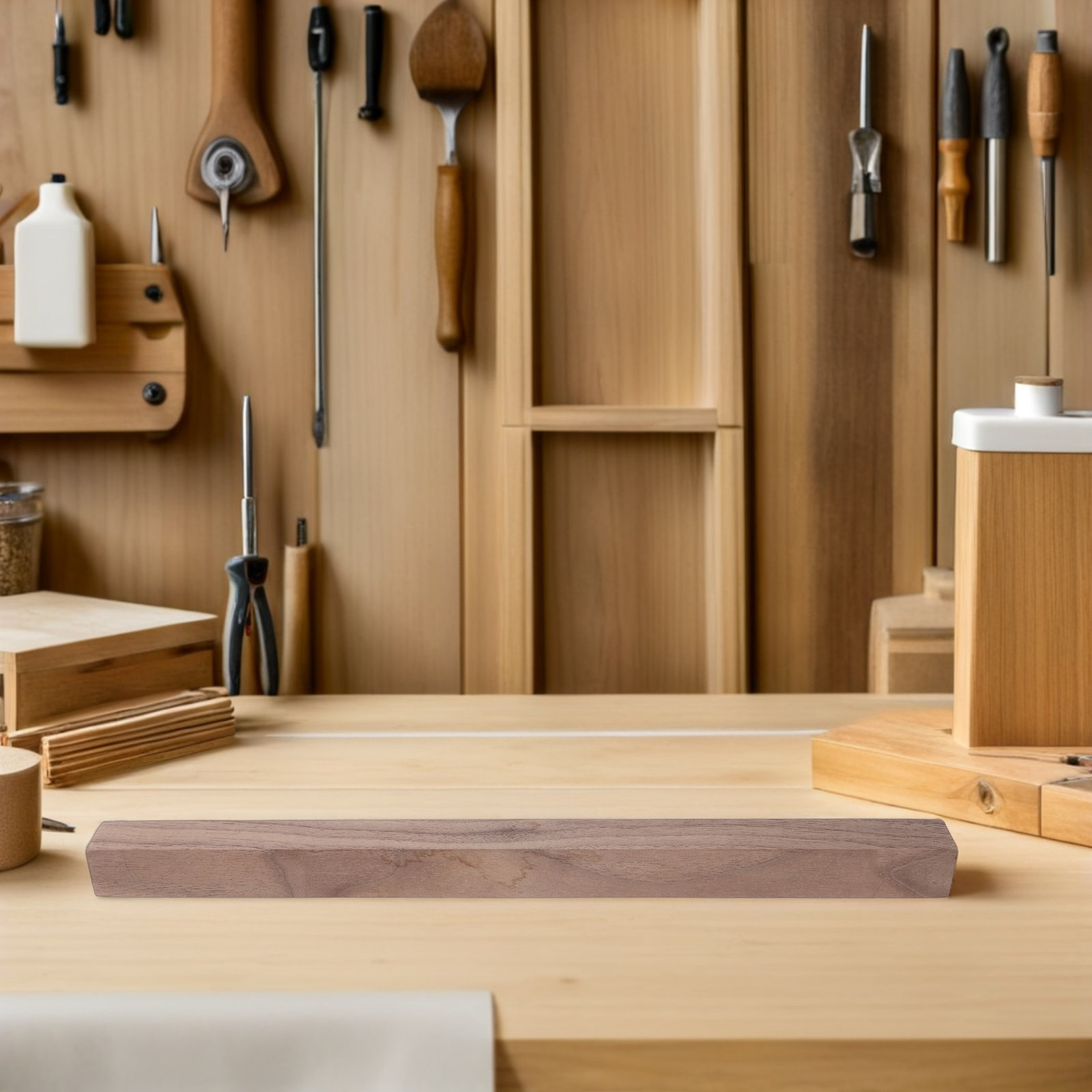 2本組ウォールナット材角材 34×12mm 硬材木材 木工や - Lumber Woodworking のレビューと価格
