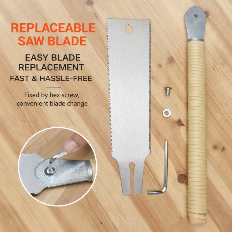 和式両面ハンドソー、精密手動硬木用ブレード、伐採用鋸、木工プ - Woodworking In Japanese のレビューと価格