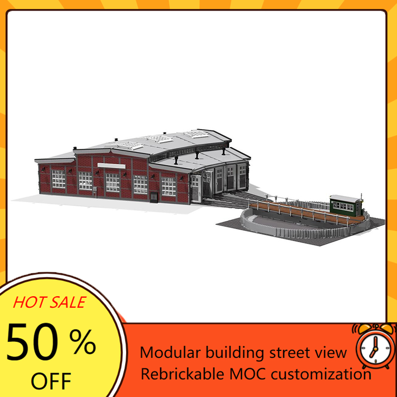 5286ピース MOC クリエイティブ モジュラー鉄道駅セッ - Turning Gouge Set のレビューと価格