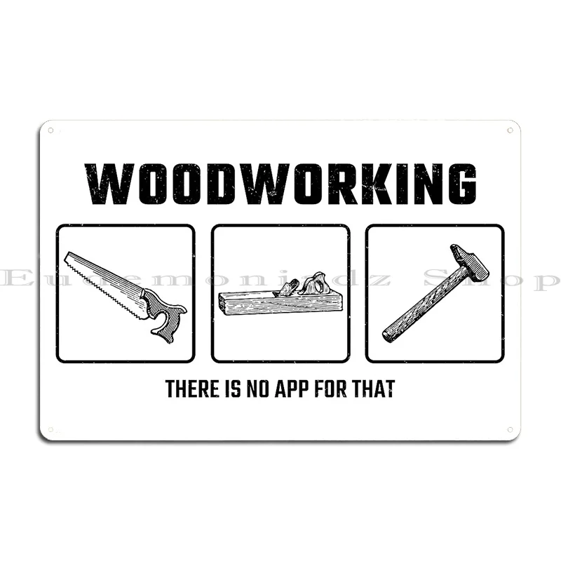 面白い木工の名言 木工の名言 メタルサインポスター シネマプ - Woodworking Quotes Funny のレビューと価格