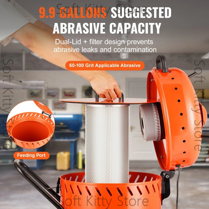 28ガロン真空サンドブラスター、ダストレス、内蔵1200W真 - Woodworking Vacuum System のレビューと価格