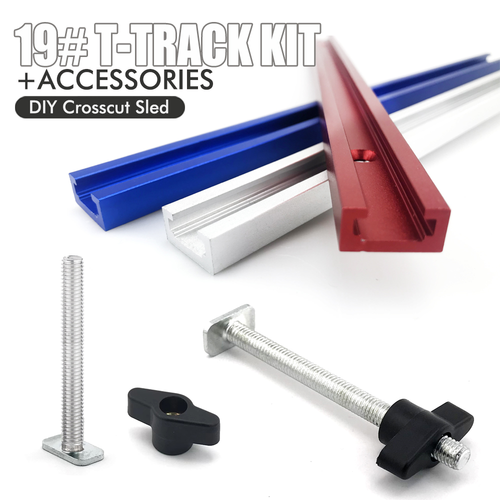 木工19 #   Tトラックキットとアクセサリー アルミ製T - Woodworking Kit のレビューと価格