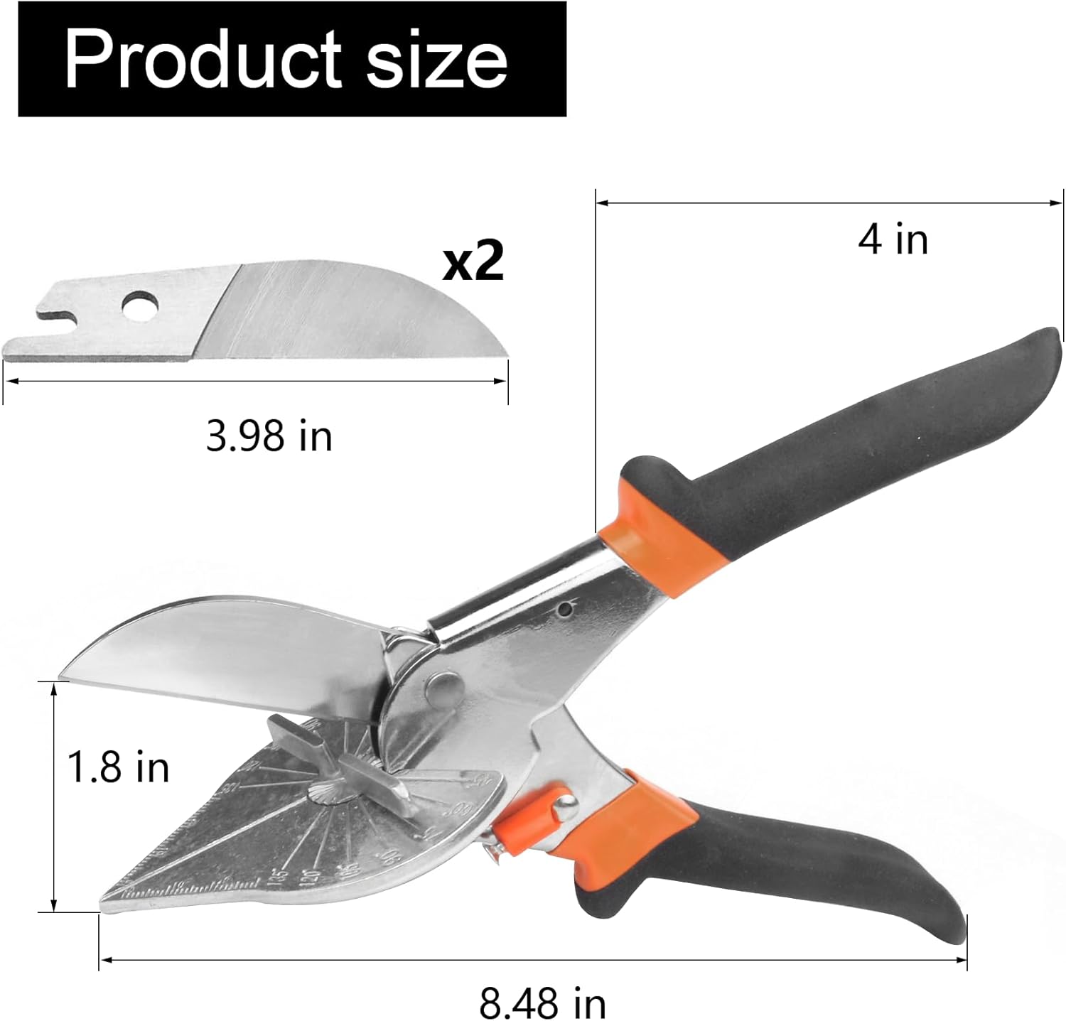 45～135度の多角度調整が可能な、SK5鋼製の刃を備えた、 - Woodworking Edge Corner Planer のレビューと価格