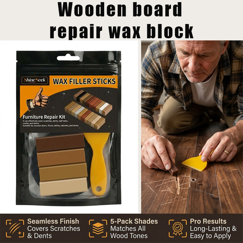 超強力木部補修ワックスブロック4個入り＋スクレーパー1個＋サ - Woodworking Table のレビューと価格