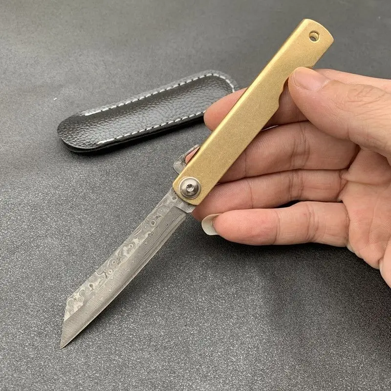 Higonokami 日本ミニポケット折りたたみナイフ VG - Woodworking In Japanese のレビューと価格