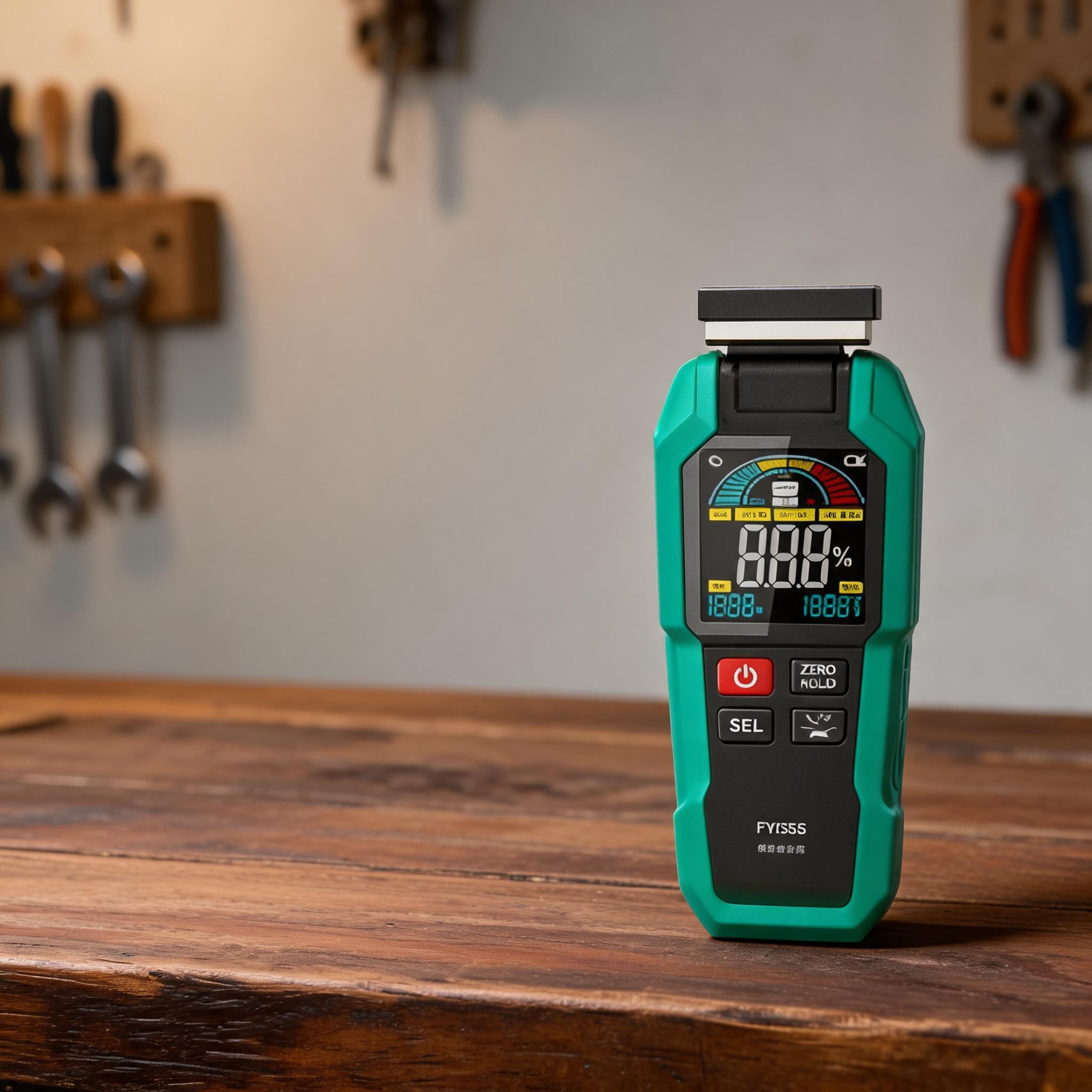FY8868高精度非破壊式木材水分計、2.5インチカラースク - Lumber Woodworking のレビューと価格