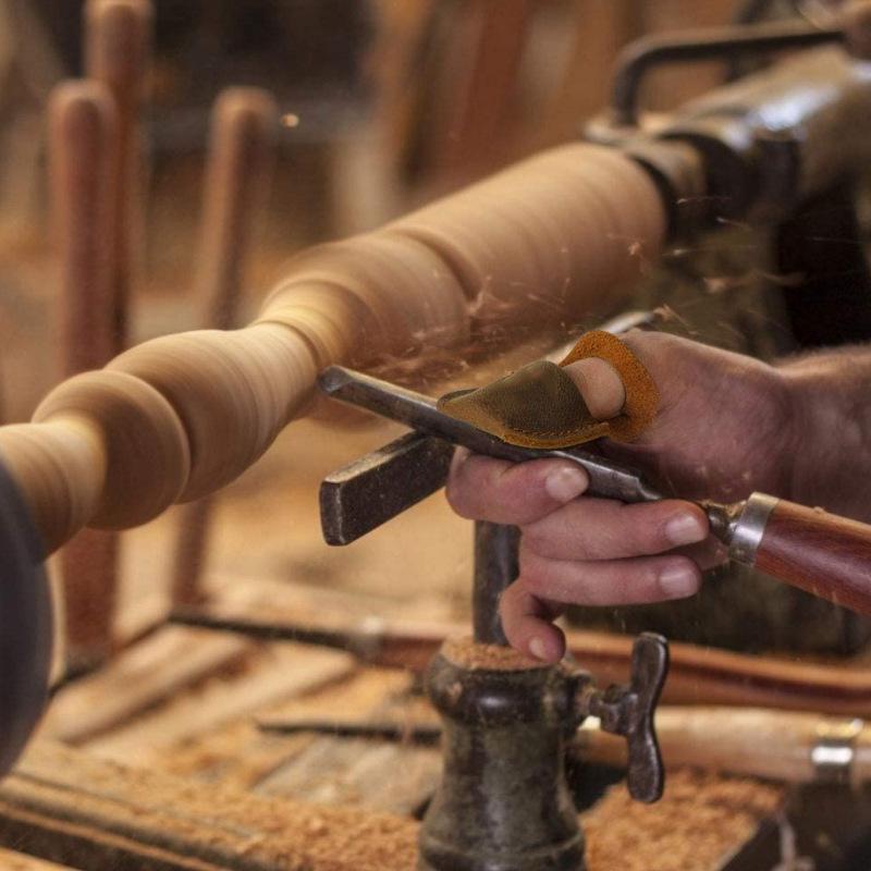 新しい牛革製ナイフ研ぎ用フィンガーガード、滑り止め保護、キッ - Woodworking Kitchen Projects のレビューと価格