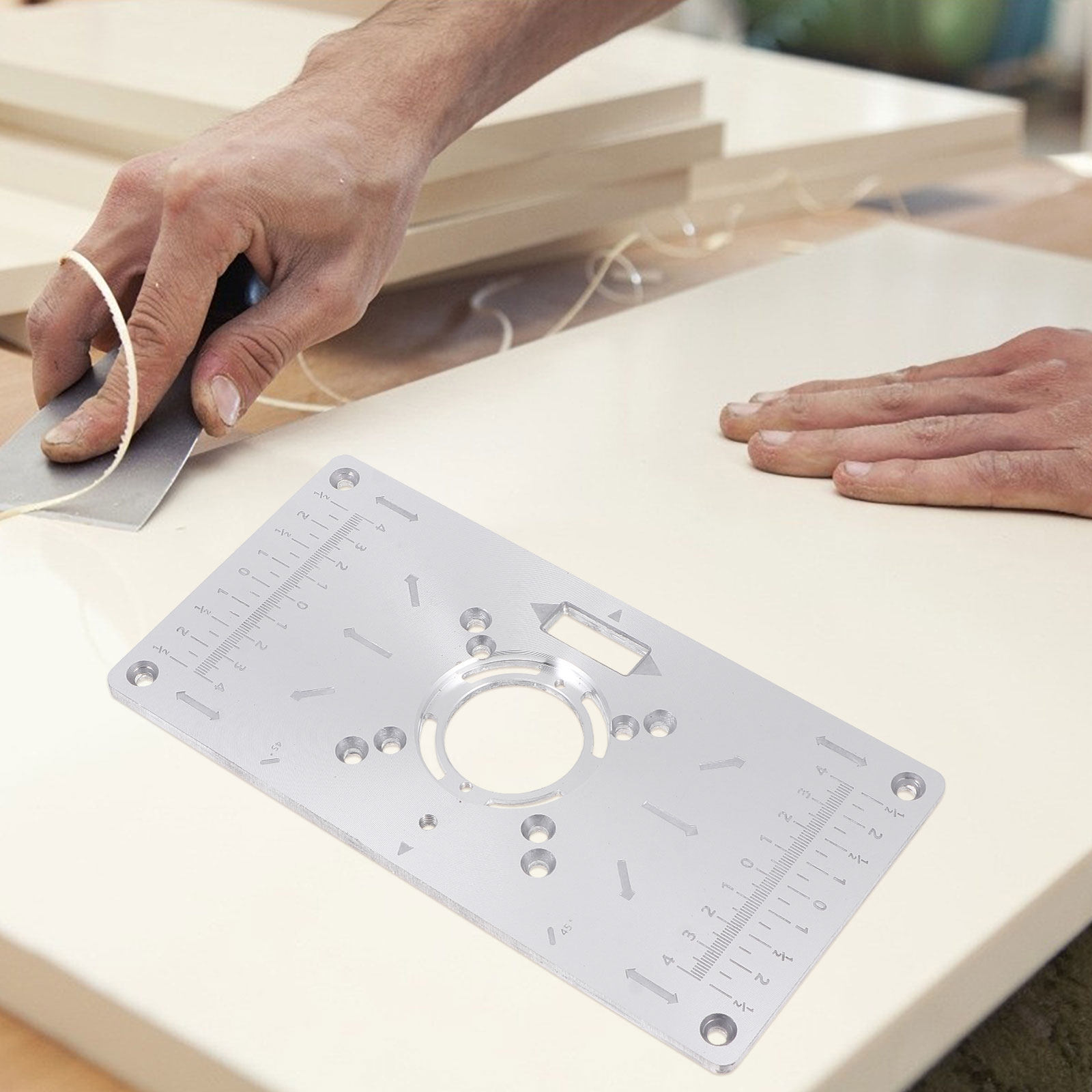 木工用トリミングマシン用、アルミニウム合金製ルーターテーブル - Woodworking Table のレビューと価格
