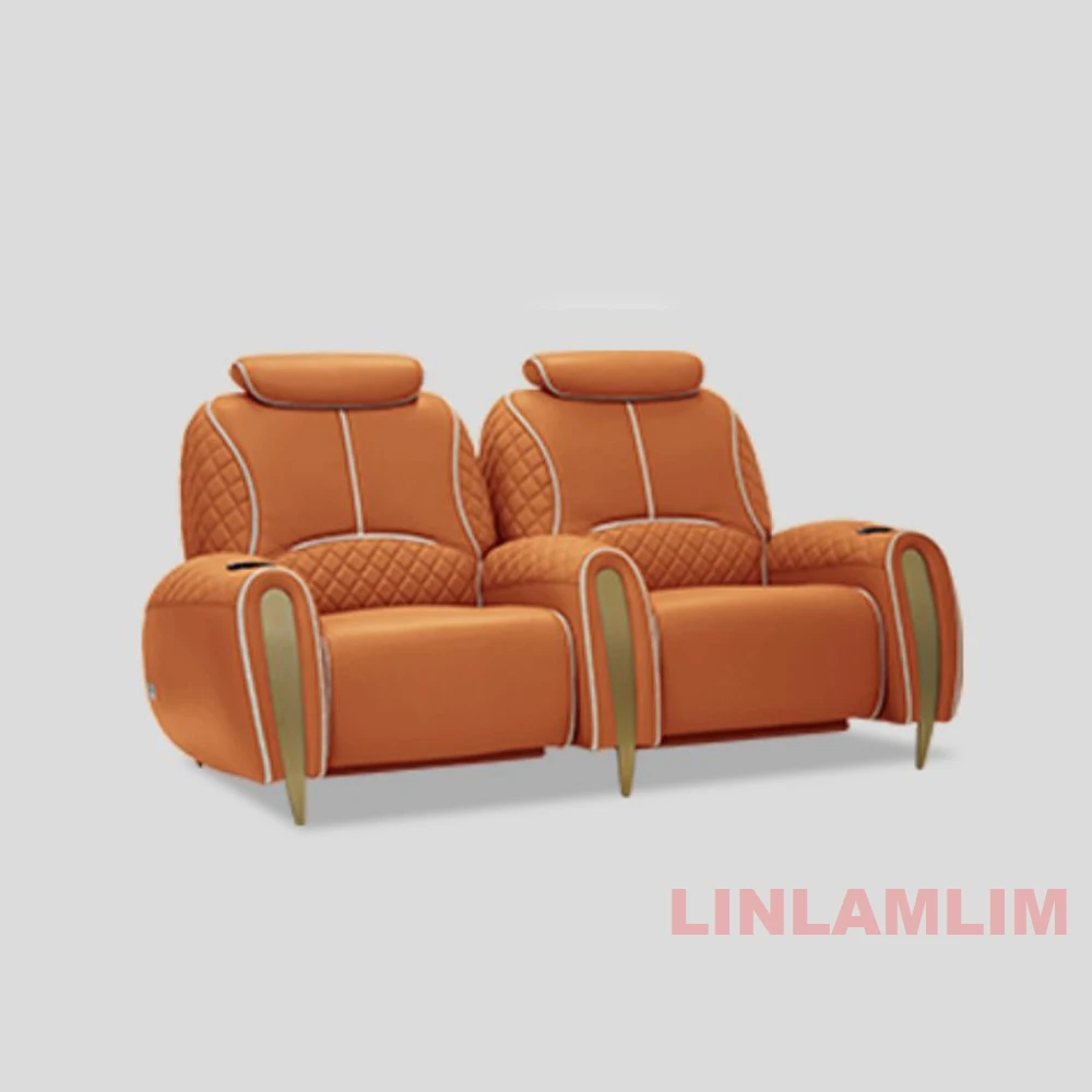 高級電動リクライニングシアター座席ソファ – LED照明、U - Woodworking Room のレビューと価格