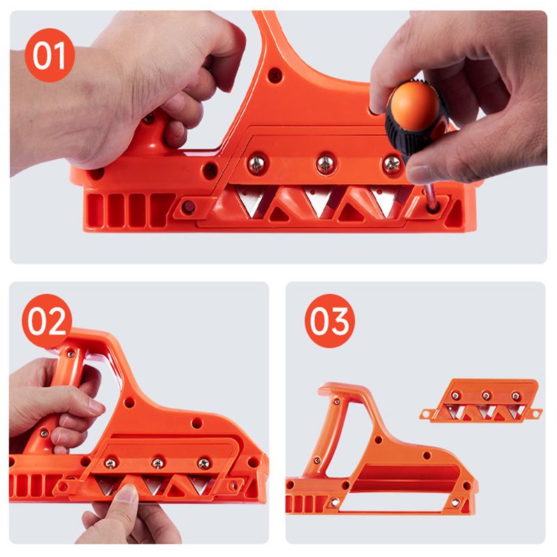 45/60 度石膏ボードクイックカッター面取りかんなハンドプ - Woodworking Edge Corner Planer のレビューと価格