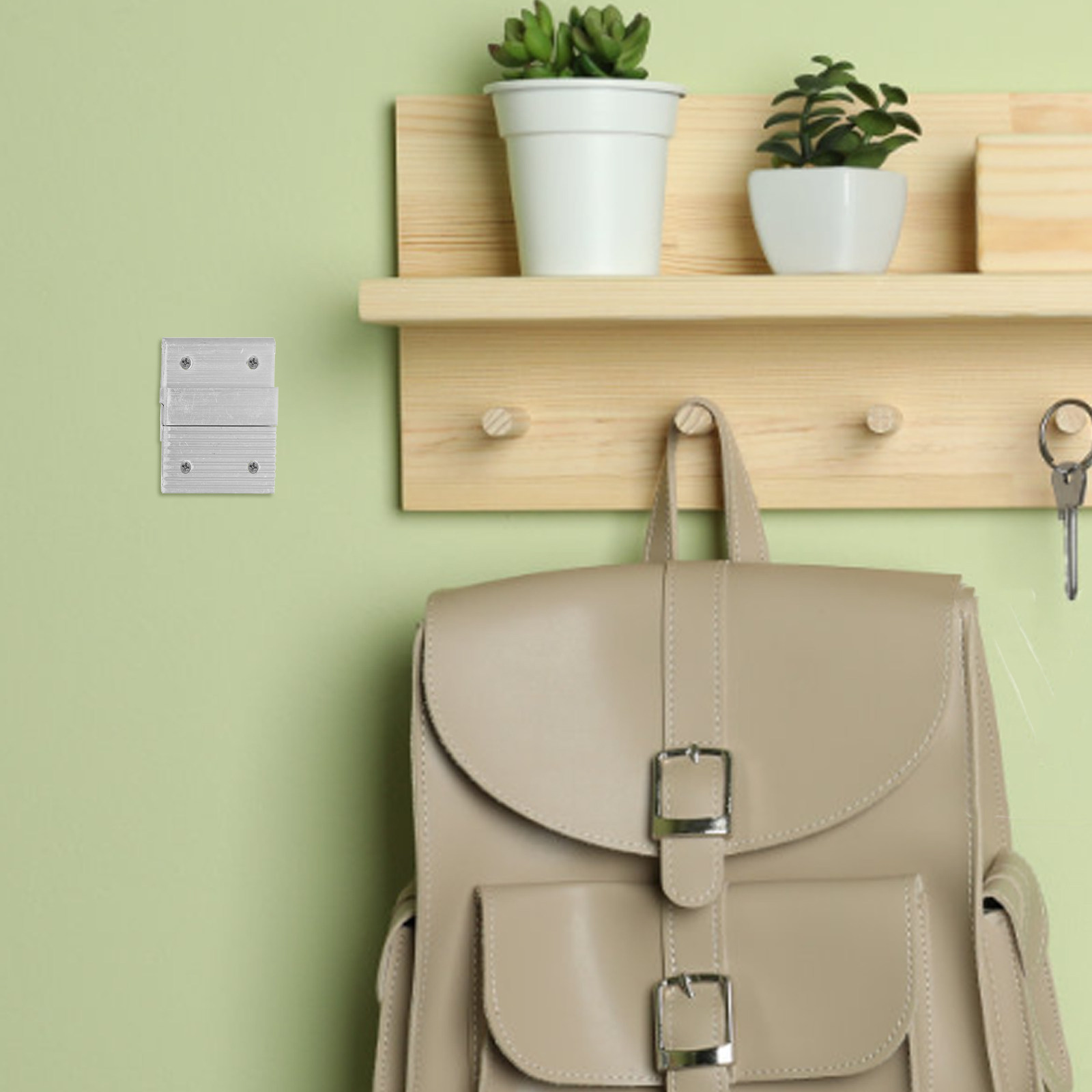 1セット Zブラケット フレンチクリート 高耐久アルミ製吊り - Woodworking French Cleat のレビューと価格